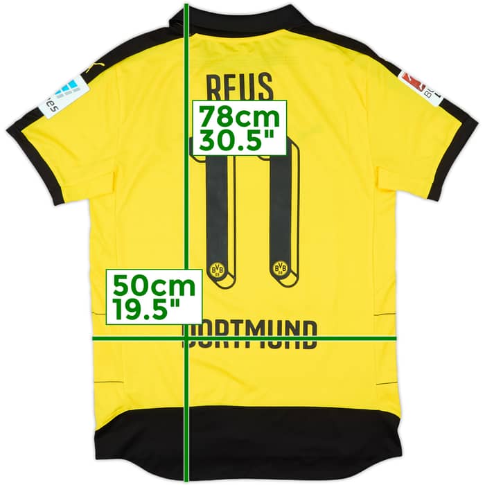 2015-16 Borussia Dortmund Home Shirt Reus #11 - 6/10 - (M)