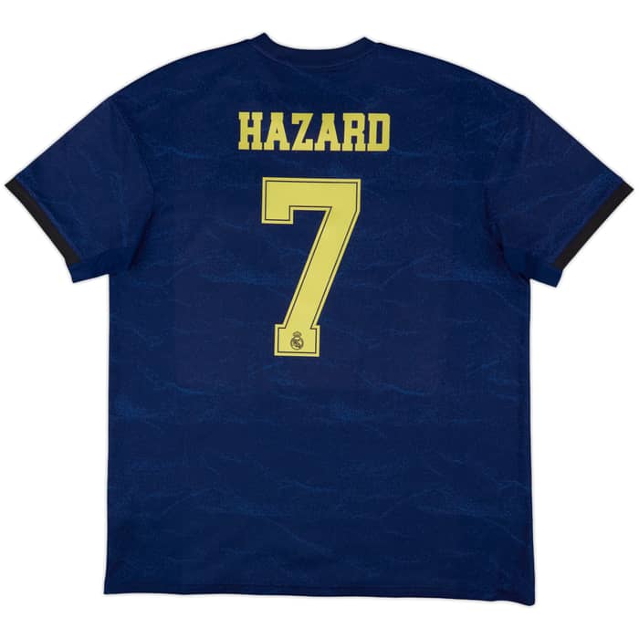 2019-20 Real Madrid Away Shirt Hazard #7 - 7/10 - (XL)