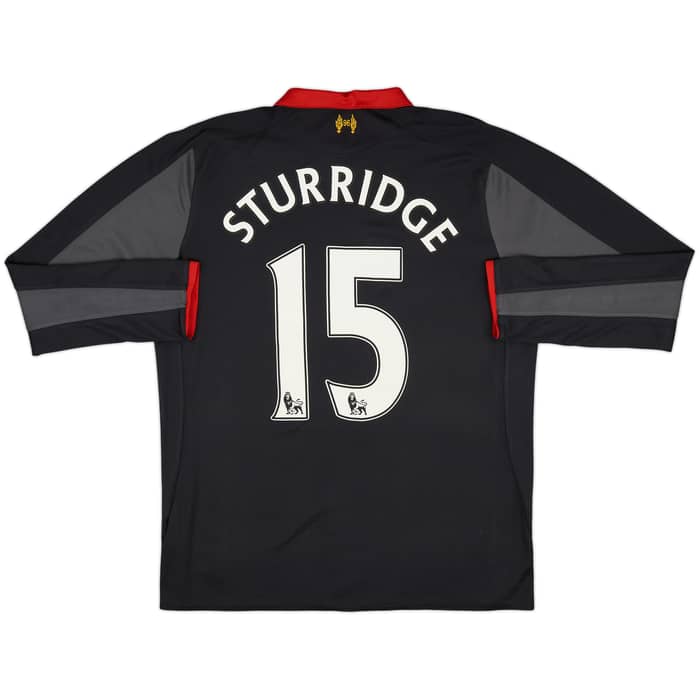 2014-15 Liverpool Third L/S Shirt Sturridge #15 - 4/10 - (L)