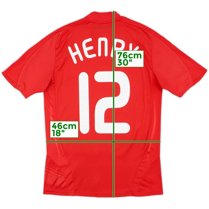 2007-08 France Away Shirt Henry #12 - 8/10 - (S)