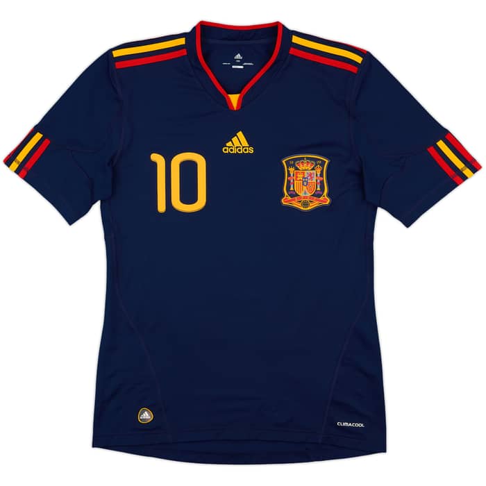 2010-11 Spain Away Shirt Fabregas #10 - 10/10 - (S)