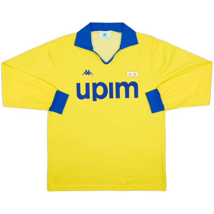 1989-90 Juventus Away L/S Shirt - 10/10 - (L)