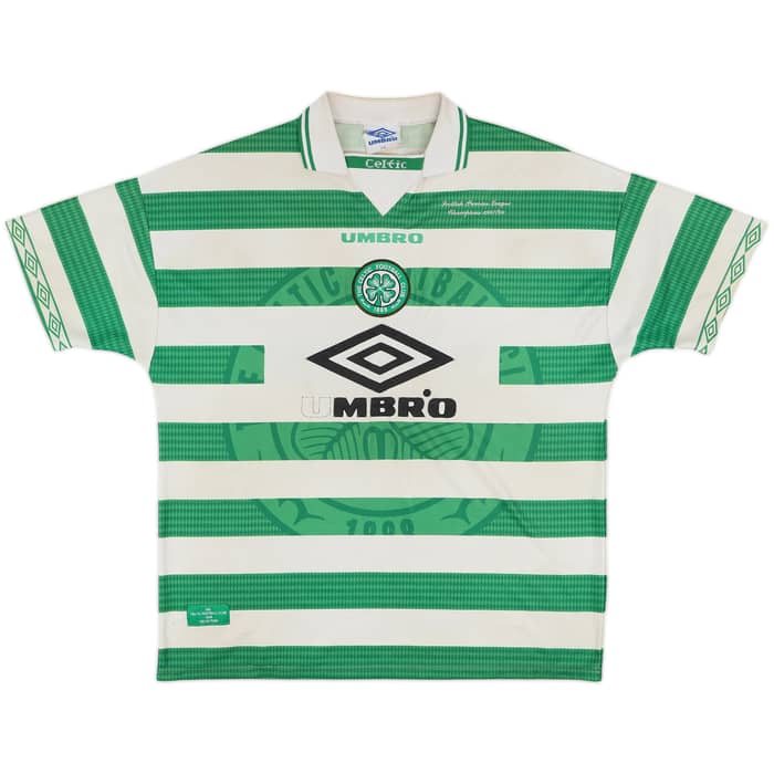 1997-99 Celtic Home Shirt - 4/10 - (XXL)