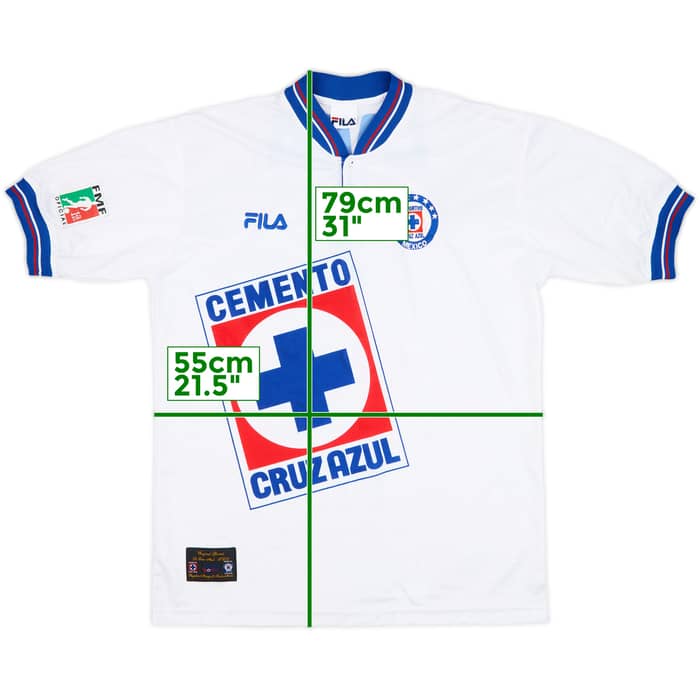 1998-99 Cruz Azul Away Shirt - 9/10 - (M)