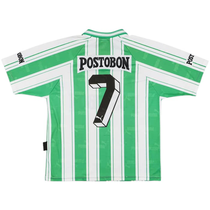 1997 Atletico Nacional Home Shirt #7 - 9/10 - (M)