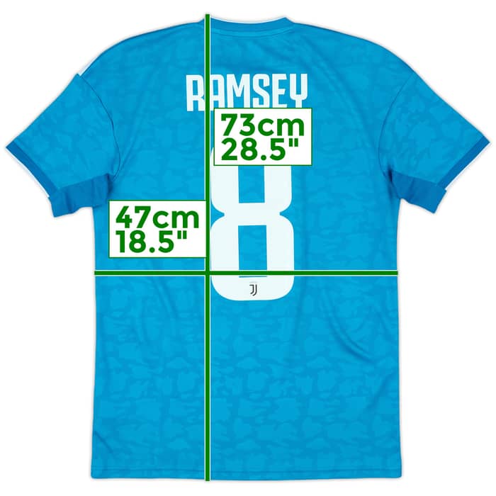 2019-20 Juventus Third Shirt Ramsey #8 - 6/10 - (S)