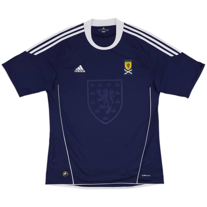 2010-11 Scotland Home Shirt - 9/10 - (XL)