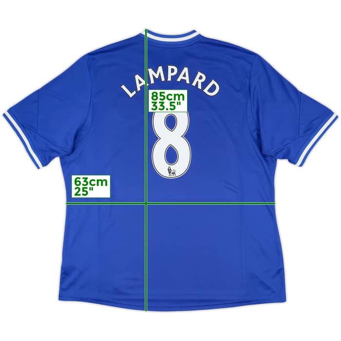 2013-14 Chelsea Home Shirt Lampard #8 - 8/10 - (XXL)
