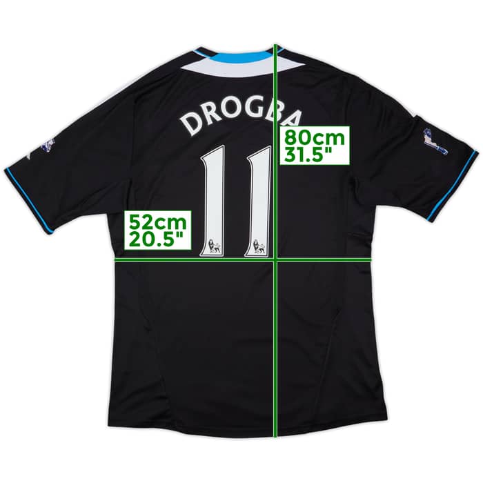 2011-12 Chelsea Away Shirt Drogba #11 - 6/10 - (L)