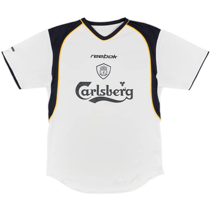 2001-03 Liverpool Away Shirt - 8/10 - (XL.Boys)