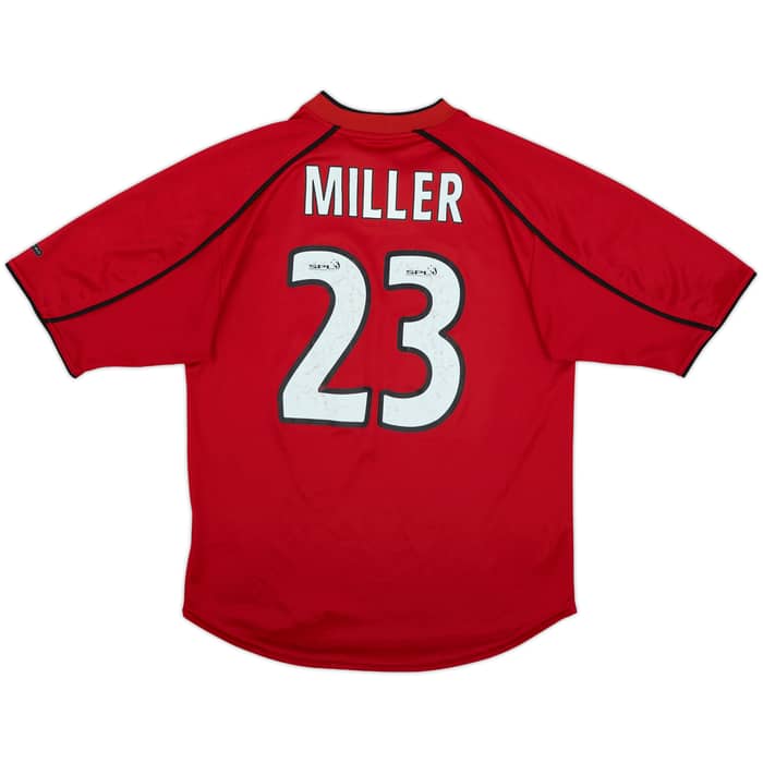 2000-01 Rangers Third Shirt Miller #23 - 6/10 - (S)