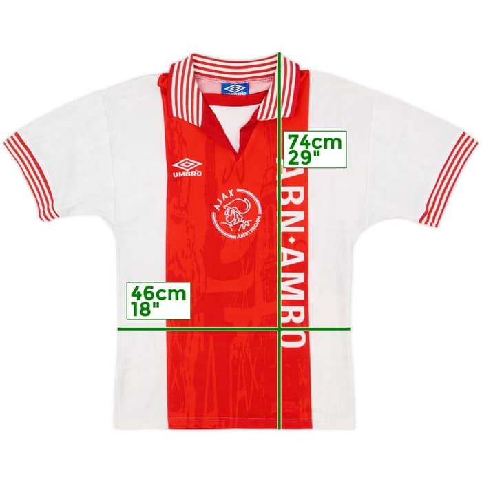 1995-96 Ajax Home Shirt - 8/10 - (S)