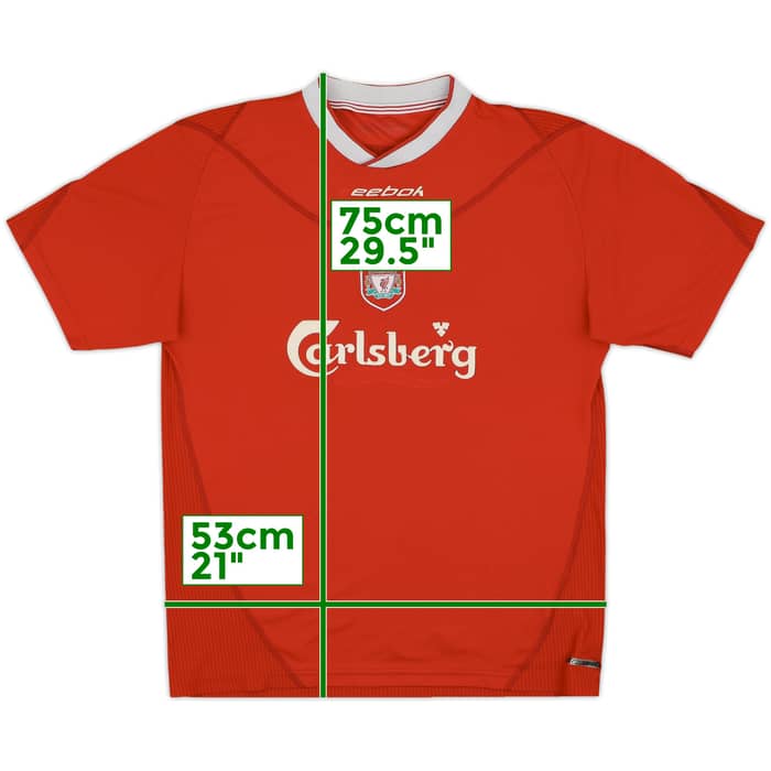 2002-04 Liverpool Home Shirt - 4/10 - (M)