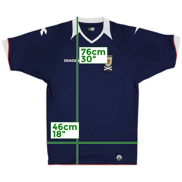 2008-09 Scotland Home Shirt - 7/10 - (S)