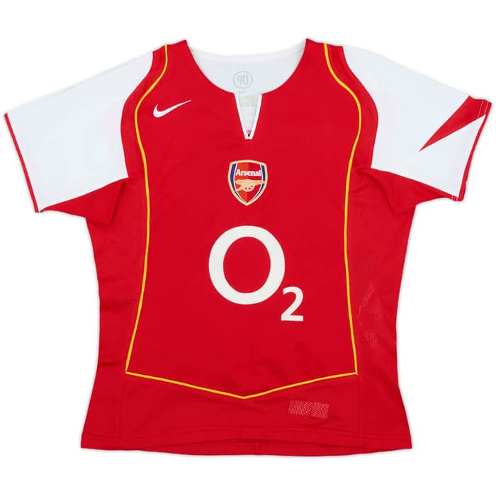 2004-05 Arsenal Home Shirt - 9/10 - (Women's S)