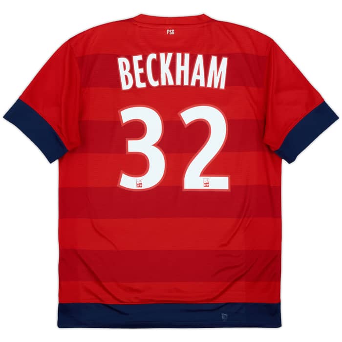 2012-13 Paris Saint-Germain Away Shirt Beckham #32 - 7/10 - (M)