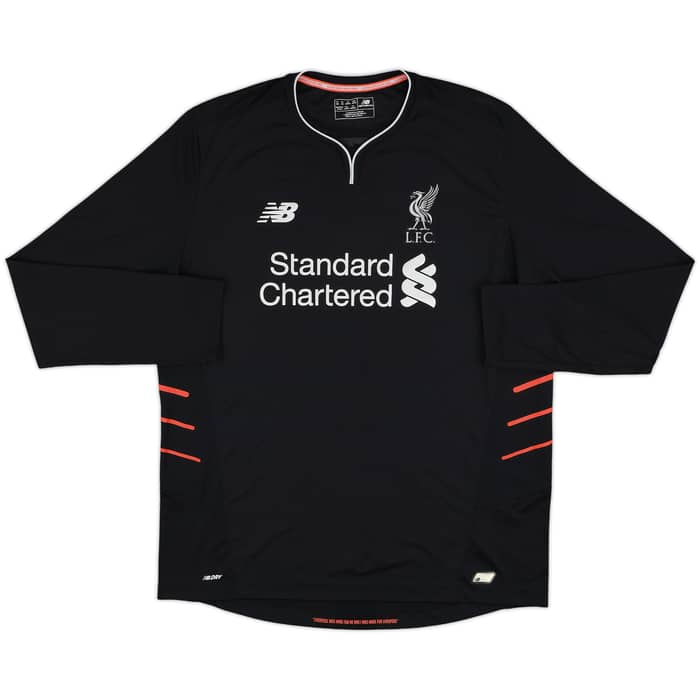 2016-17 Liverpool Away L/S Shirt Firmino #11 - 7/10 - (XL)