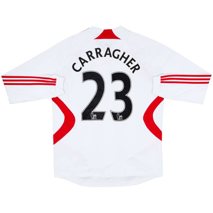2007-08 Liverpool Away L/S Shirt Carragher #23 - 4/10 - (L)