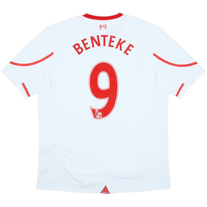 2015-16 Liverpool Away Shirt Benteke #9 - 9/10 - (XL)