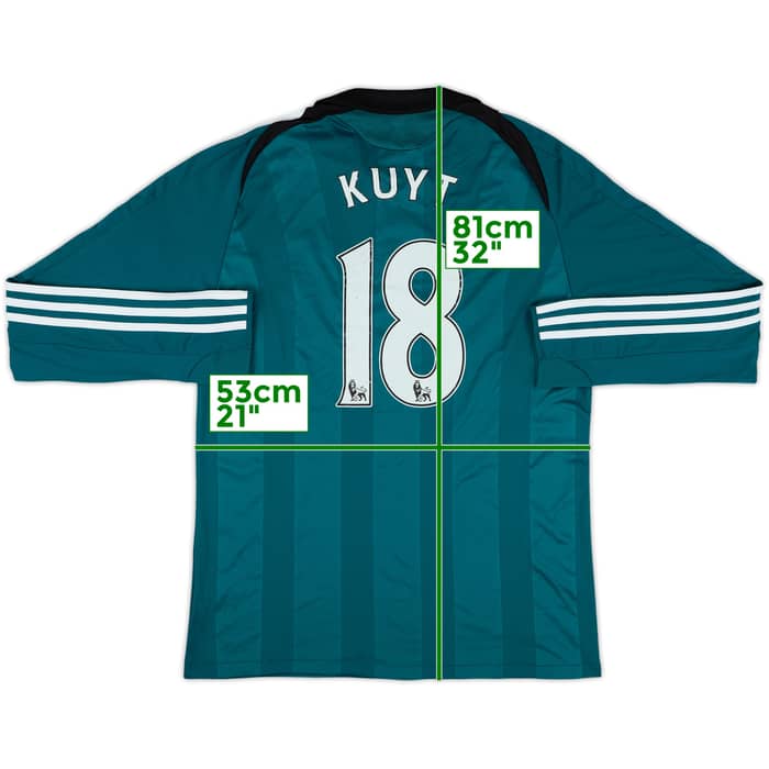 2008-09 Liverpool Third L/S Shirt Kuyt #18 - 6/10 - (L)