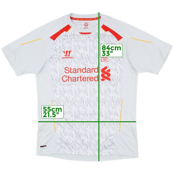 2013-14 Liverpool Warrior Training Shirt - 10/10 - (L)