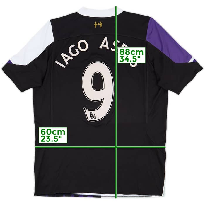 2013-14 Liverpool Third Shirt Iago Aspas #9 - 5/10 - (XL)