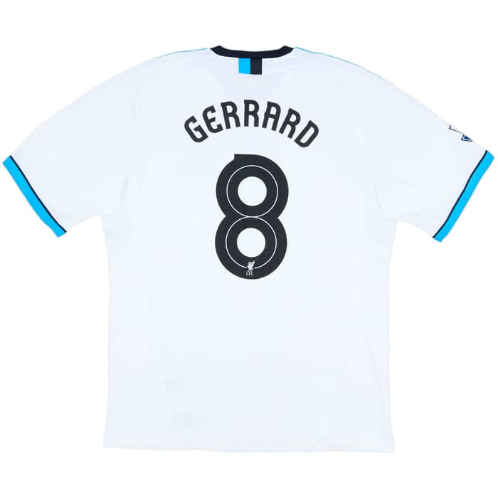 2011-12 Liverpool Third Shirt Gerrard #8 - 8/10 - (XL)