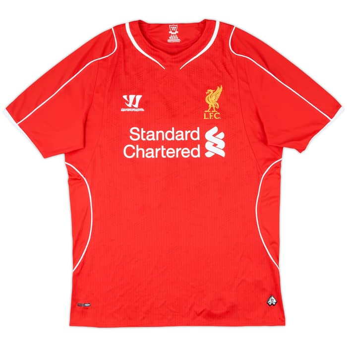2014-15 Liverpool Home Shirt Henderson #14 - 9/10 - (L)