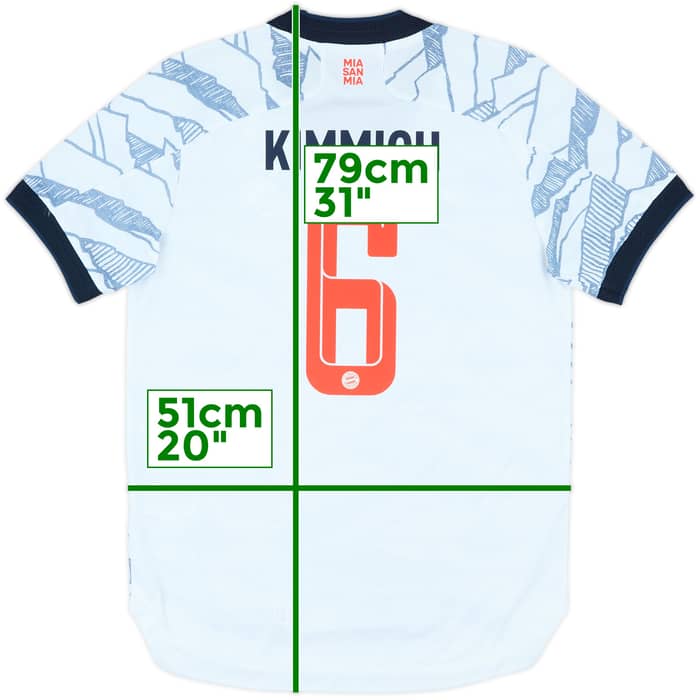 2021-22 Bayern Munich Authentic Third Shirt Kimmich #6 (M)