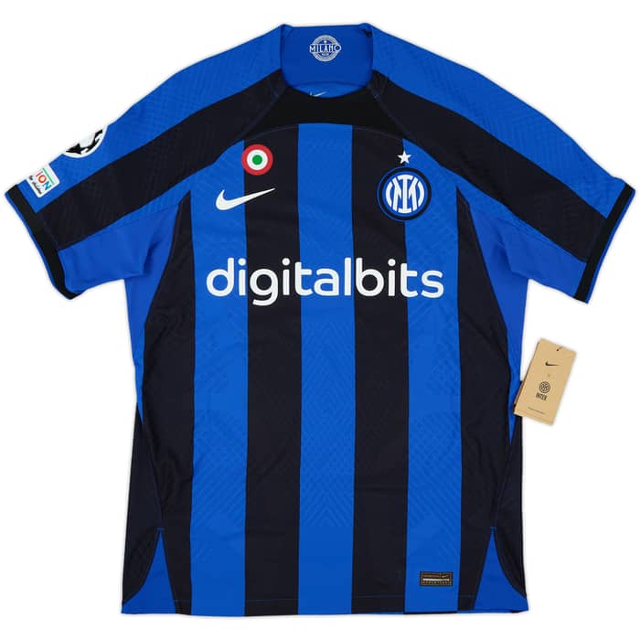 2022-23 Inter Milan Authentic Home Shirt Lautaro #10 (M)