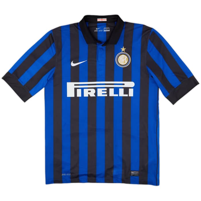 2011-12 Inter Milan Home Shirt Milito #22 - 8/10 - (M)