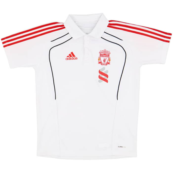 2010-11 Liverpool adidas Polo Shirt - 9/10 - (S)