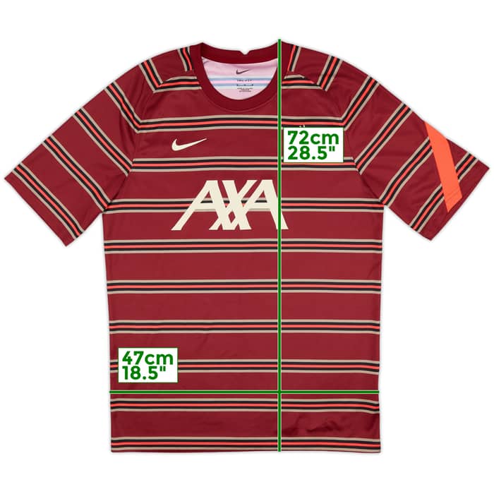 2021-22 Liverpool Nike Training Shirt - 10/10 - (M)