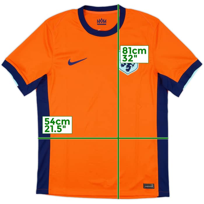 2024 Netherlands Home Shirt - 7/10 - (M)