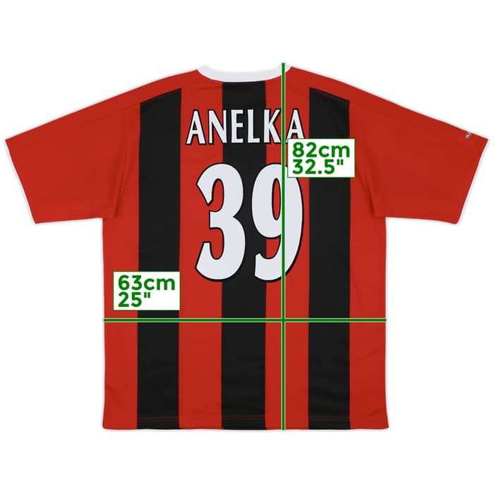 2003-04 Manchester City Away Shirt Anelka #39 - 9/10 - (L)