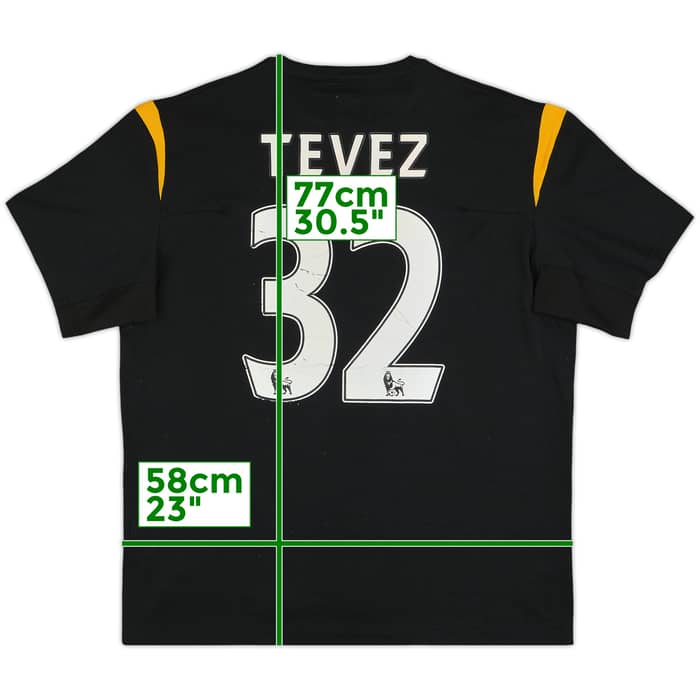 2009-10 Manchester City Away Shirt Tevez #32 - 5/10 - (L)