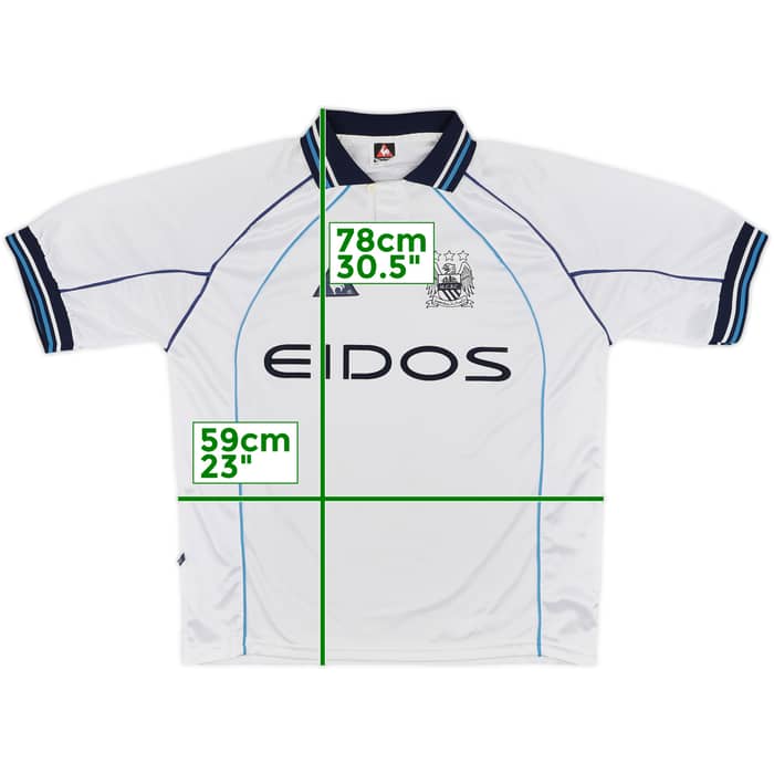 1999-00 Manchester City Away Shirt - 8/10 - (L)