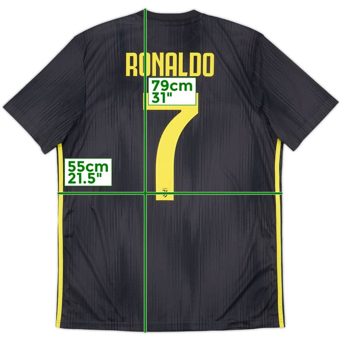 2018-19 Juventus Third Shirt Ronaldo #7 - 10/10 - (L)