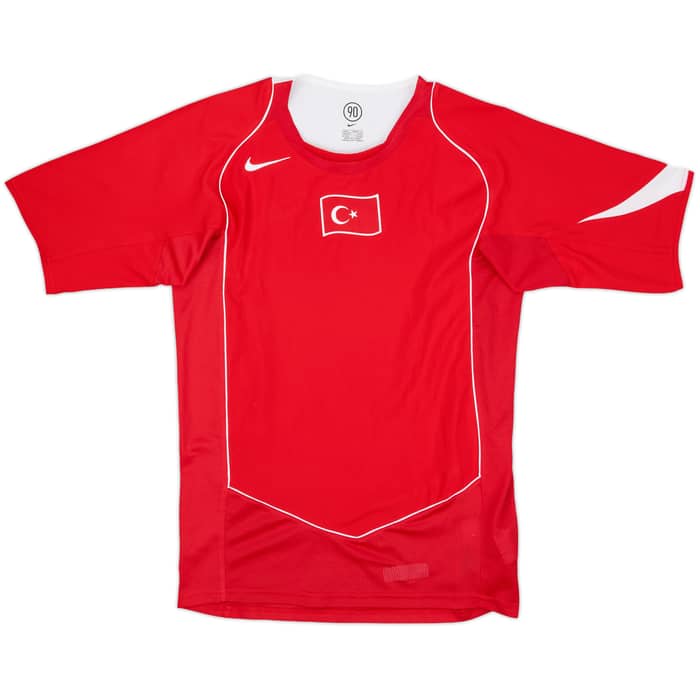 2004-06 Turkey Home Shirt - 9/10 - (S)