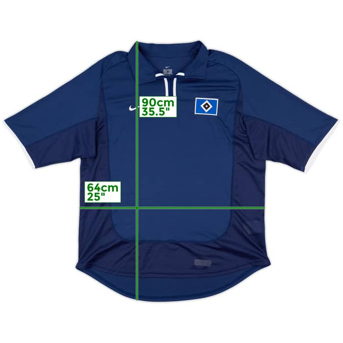 2001-02 Hamburg Away Shirt - 10/10 - (XL)