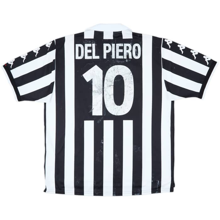 1998-99 Juventus Home Shirt Del Piero #10 - 4/10 - (XL)
