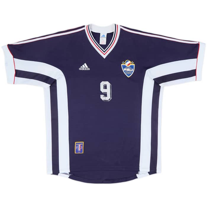 1998-99 Yugoslavia Home Shirt Mijatovic #9 - 5/10 - (M)