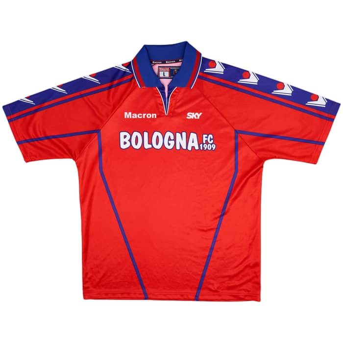 2002-03 Bologna Macron Training Shirt - 8/10 - (L)