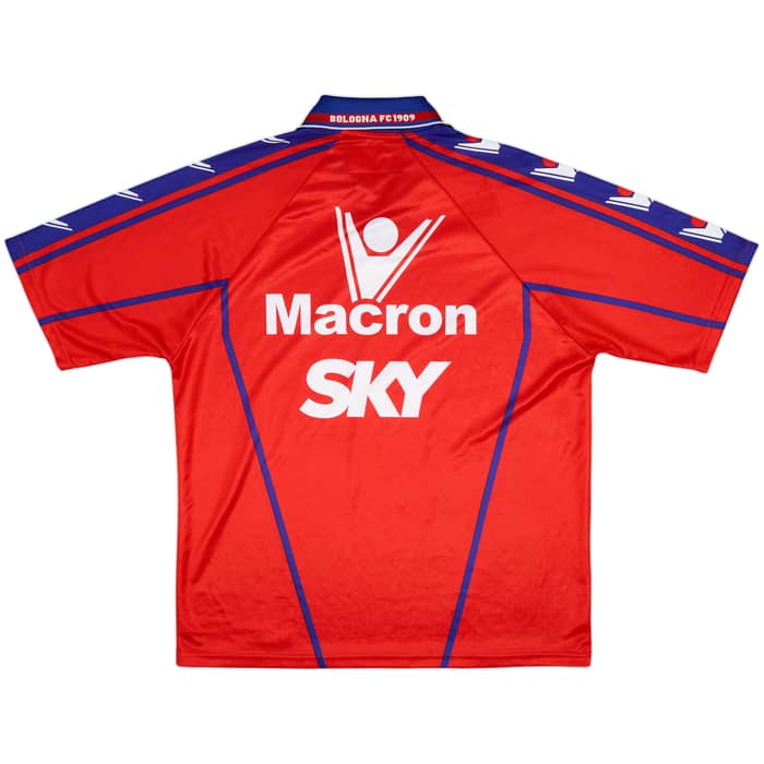 2002-03 Bologna Macron Training Shirt - 8/10 - (L)