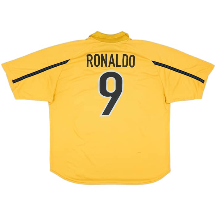 1999-00 Inter Milan Third Shirt Ronaldo #9 - 7/10 - (XL)