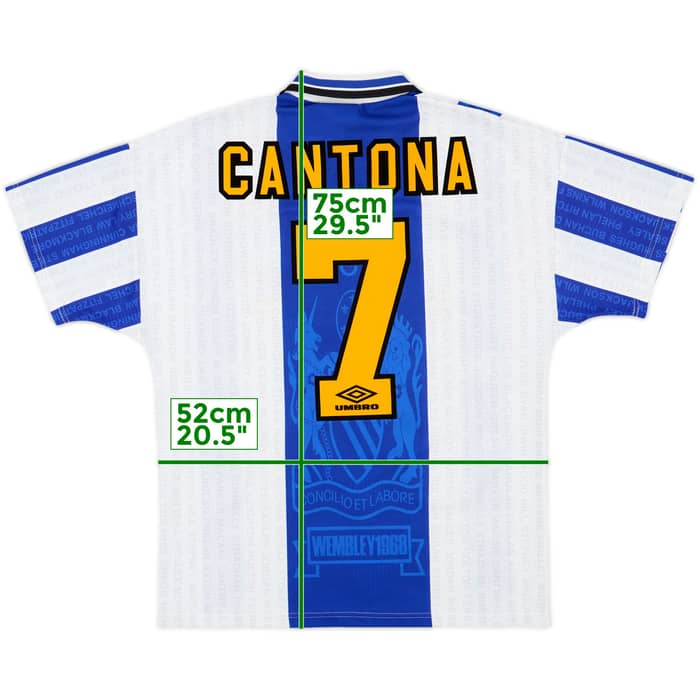 1994-96 Manchester United Third Shirt Cantona #7 - 10/10 - (M)