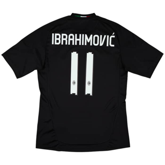 2010-11 AC Milan Third Shirt Ibrahimovic #11 - 8/10 - (M)