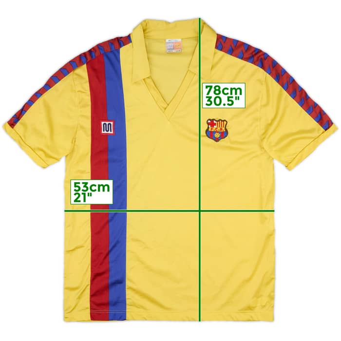 1984-89 Barcelona Away Shirt - 7/10 - (XL)