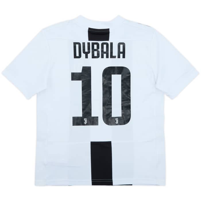 2018-19 Juventus Home Shirt Dybala #10 - 8/10 - (M.Boys)