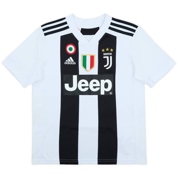 2018-19 Juventus Home Shirt Dybala #10 - 8/10 - (M.Boys)
